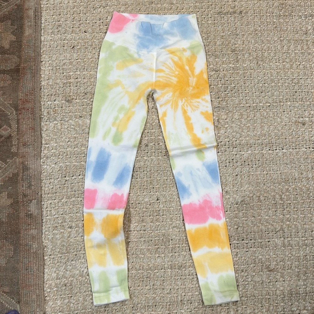 Spiritual gangster tie dye leggings
